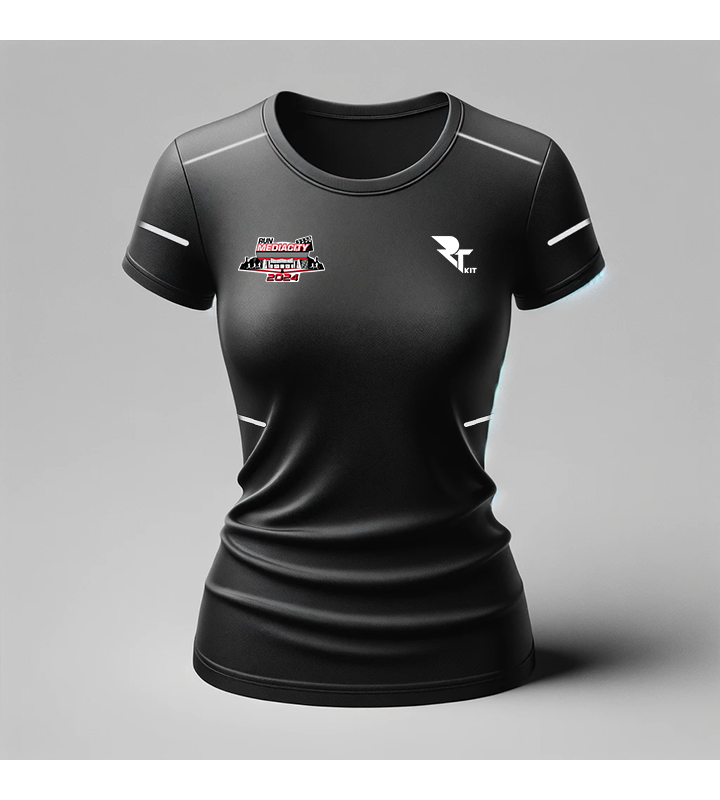 RUN MEDIA CITY 5K & 10K 2024 SERIES EVENT TSHIRT COLLECT FROM EVENT