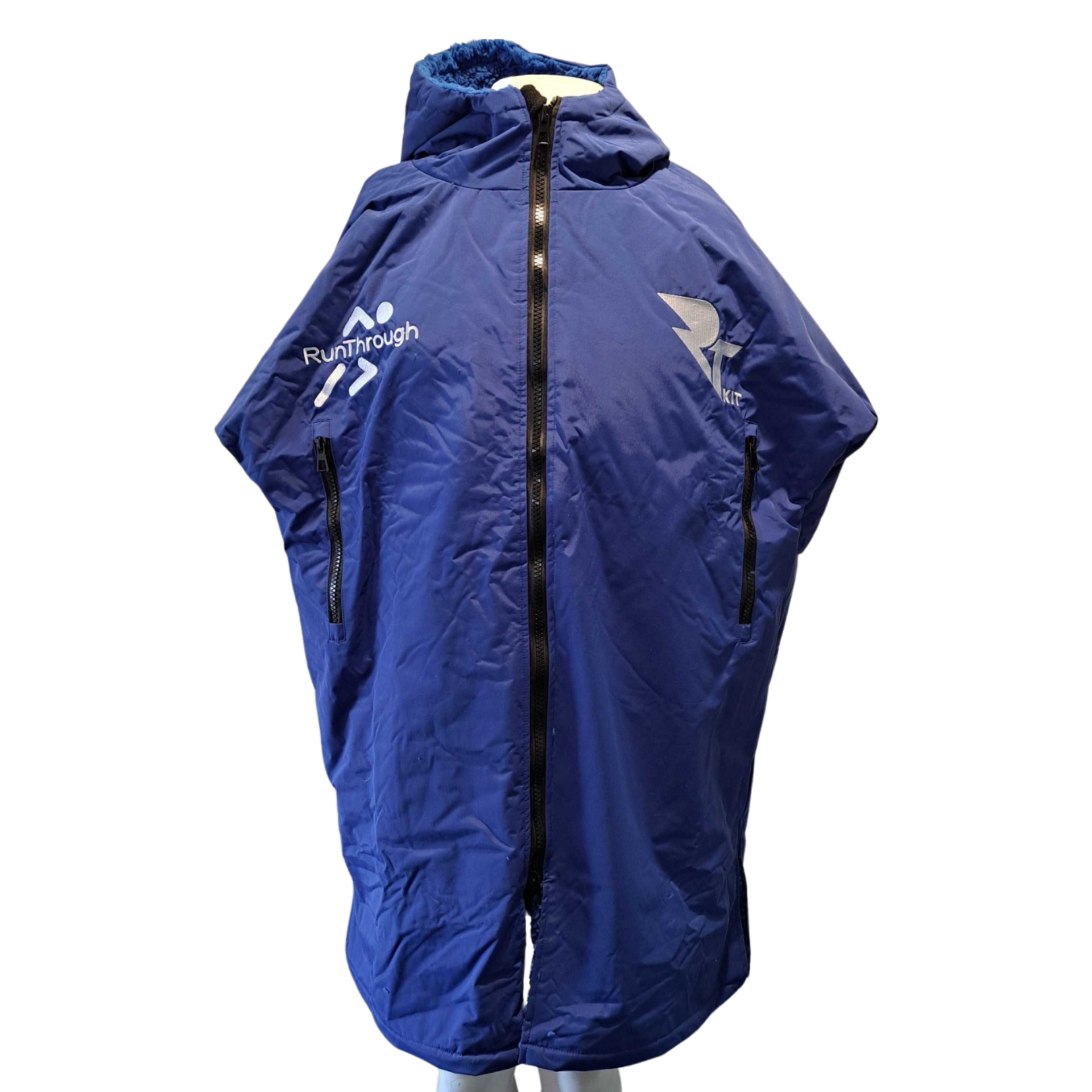 Wolf Run Changing Robe Mens & Women's Blue RunThrough Waterproof Changing Robe – RunThrough Kit