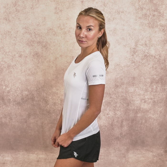 Women's White Dynamic T-Shirt