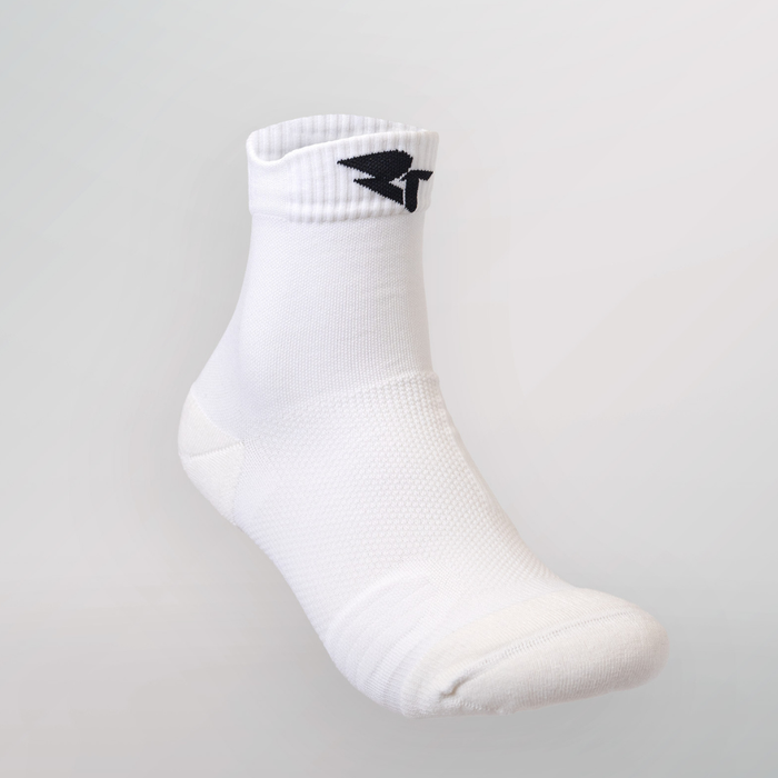 Performance Above Ankle Socks - White