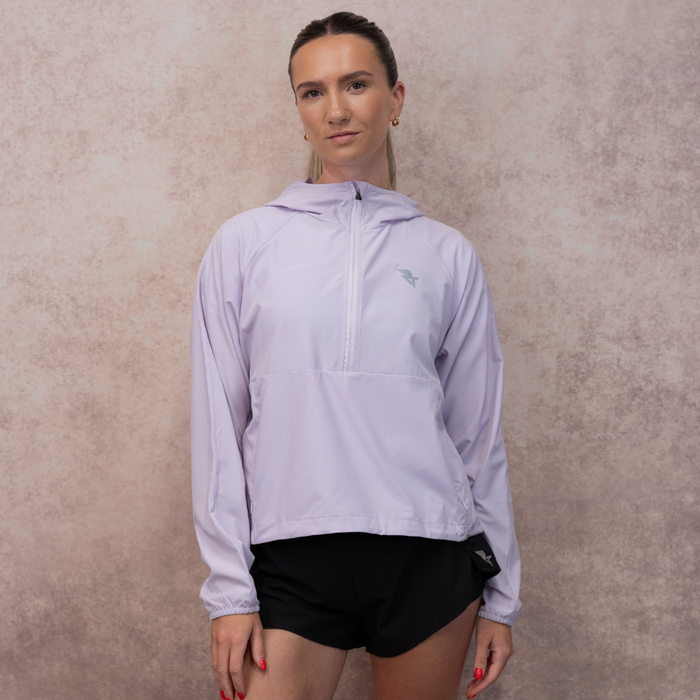Pace Lightweight Pullover Run Jacket – Lilac