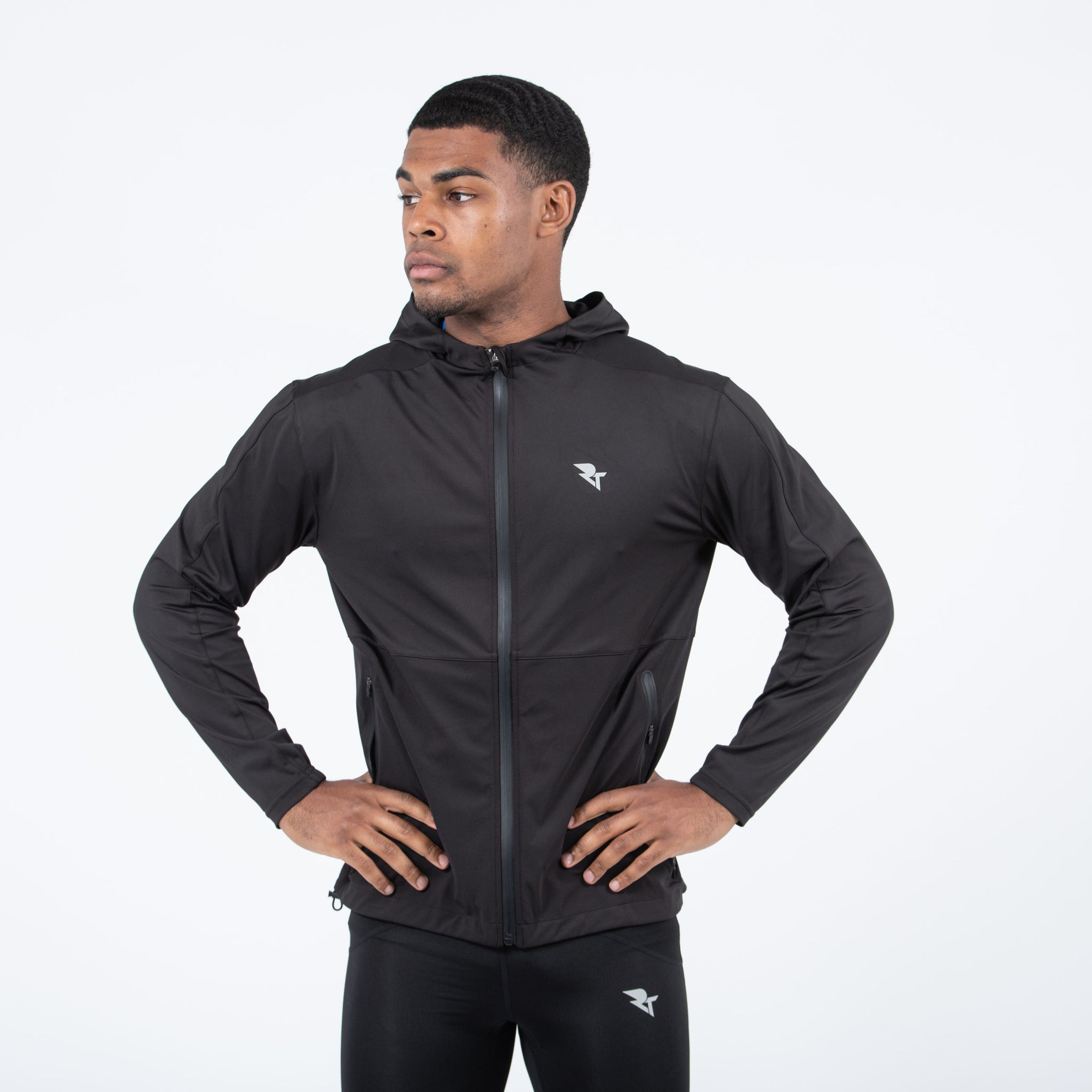 メンズウェア TNRCN NYLON SET UP JACKET BLACK RUFFLOG TNRCN NYLON SET UP JACKET RUFFLOG サイズL