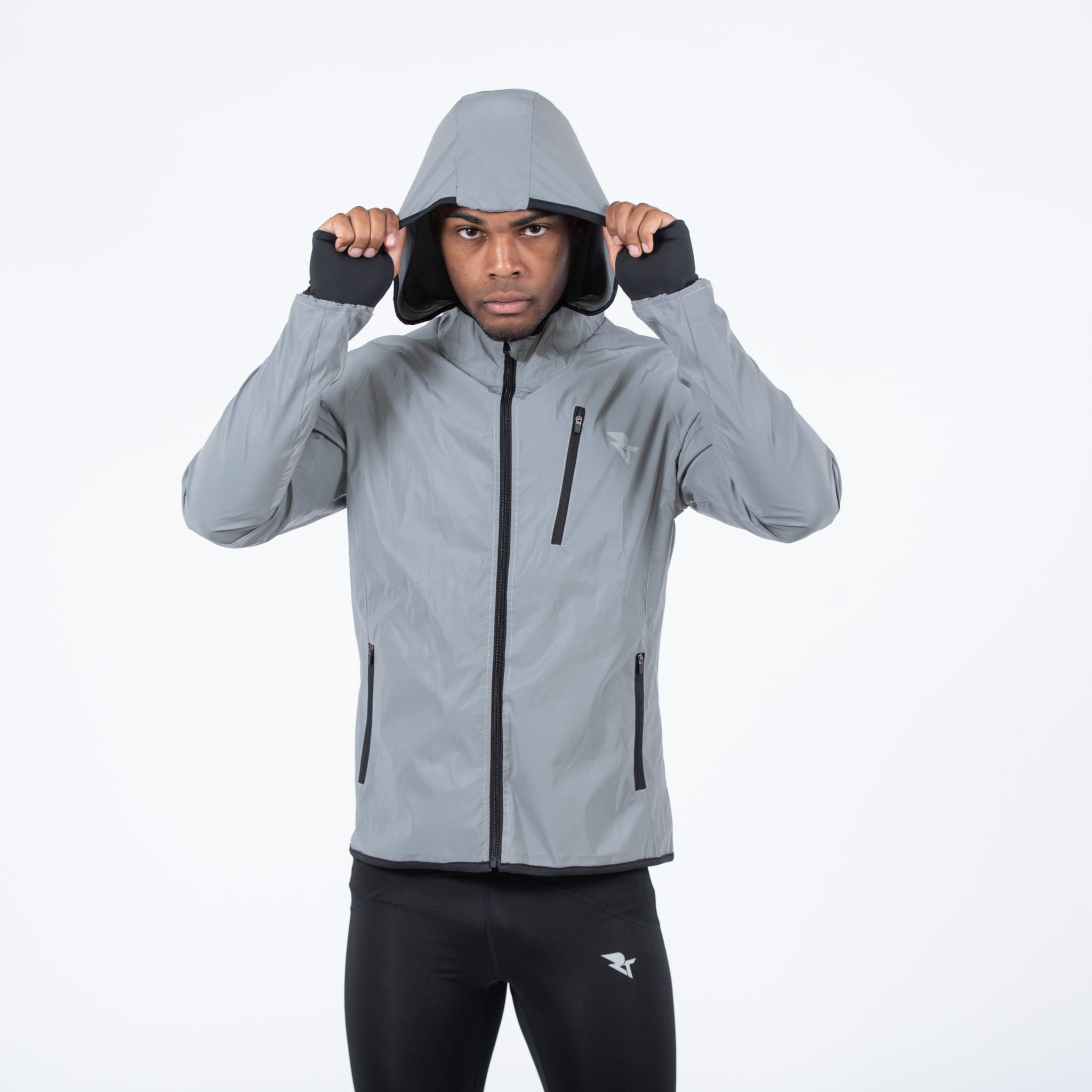 ON THE MOVE MENS REFLECTIVE JACKET Run Through Kit