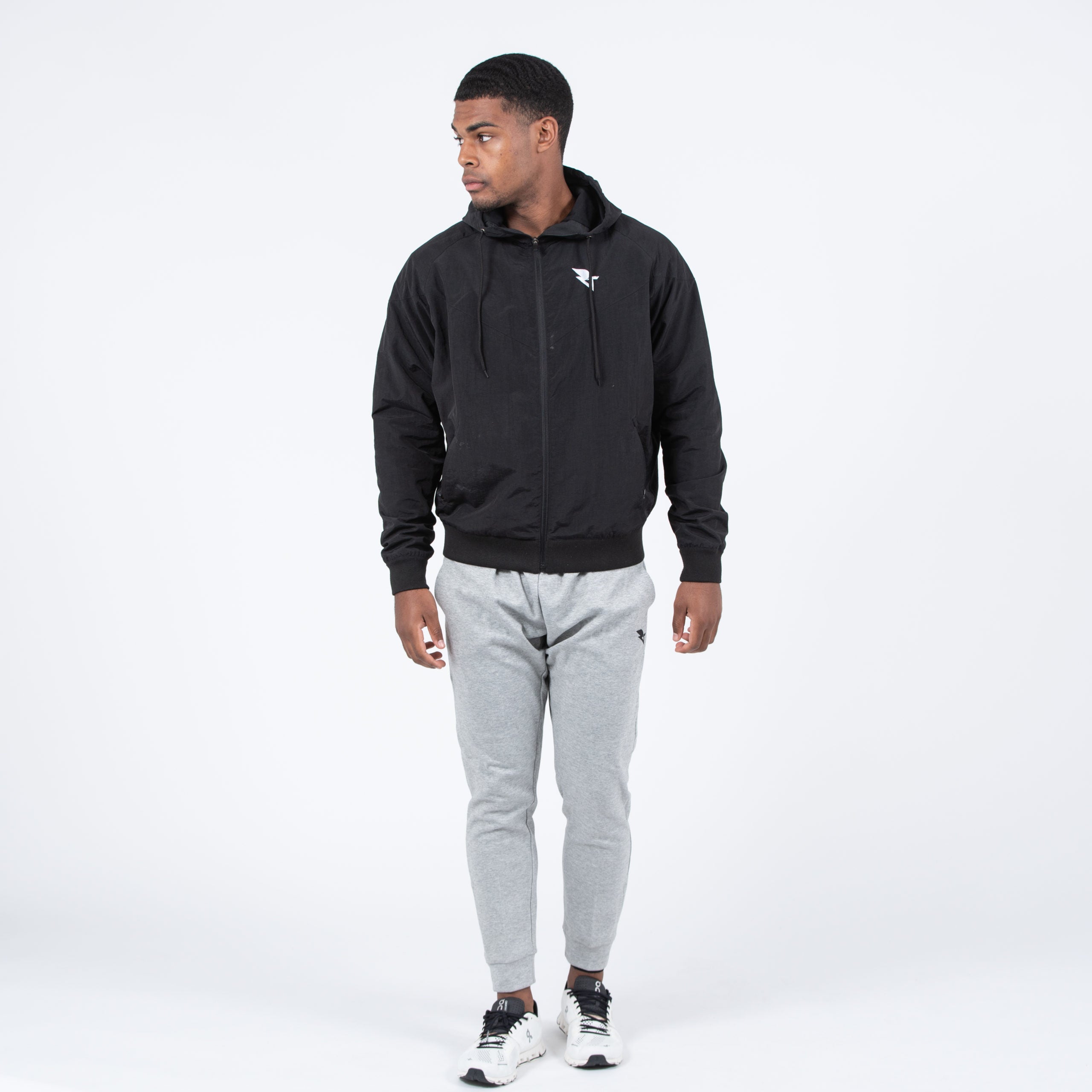 Men’s Tech Fleece Full-Zip Hoodie Jogging Set Soft Cotton Texture Sweatsuit